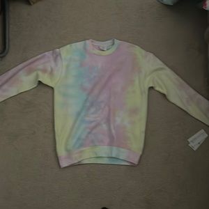 tye dye sweater